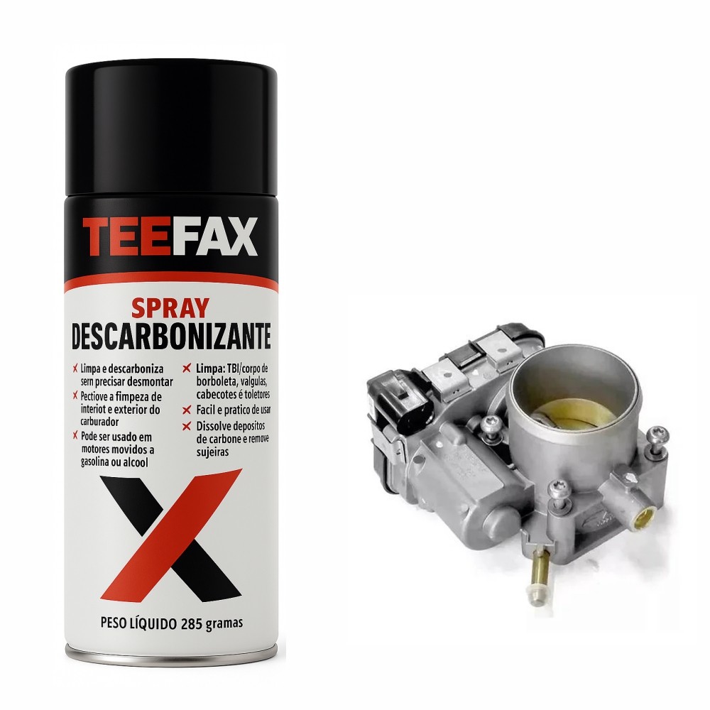 Descarbonizante Spray Teefax 395ml | Shopee Brasil