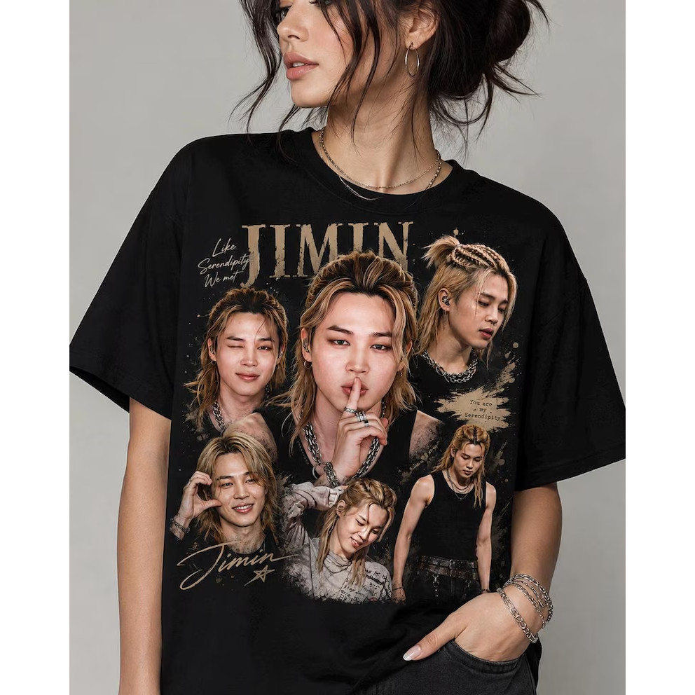 Camiseta Jimin oversized