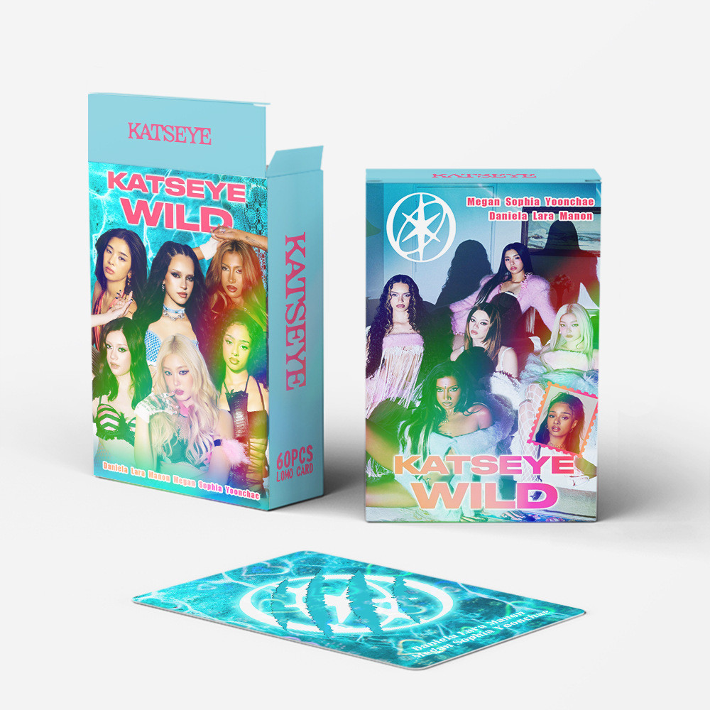 30-124pcs KATSEYE BEAUTIFUL CHAOS Álbum Lomo Cards Gabriela SIS