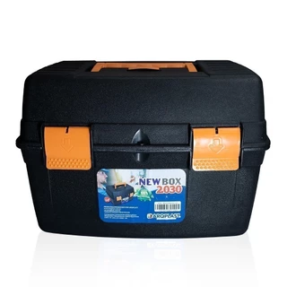 Maleta plástica para serra mármore e ferramentas 14' - NEW BOX 2030 - Arqplast