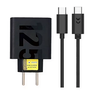 Carregador Super Rápido Turbo 125w 68w 50w Entrada e Saída de Carga Tipo C