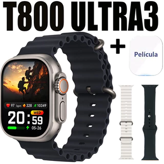 Smartwatch Ultra Max Novo Inteligente Watch 10 Ultra Série 10 Homens Disponível para: Sistemas Android e iOS