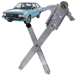 Máquina Vidro Manual Porta Esquerda Corcel 2 1978 A 1982