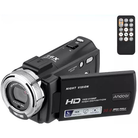 Câmeras De Vídeo Filmadora Digital 30mp Zoom 16x Youtuber