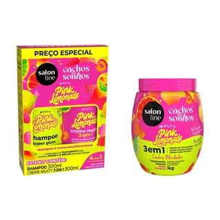 Kit Trata e Finaliza Multy Pink Lemonade em Oferta na Shopee