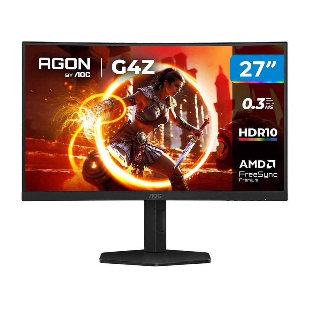 Monitor Gamer Curvo AOC Gaming C27G4ZP 27" Full HD 300Hz 0,3ms HDMI C27G4ZP57