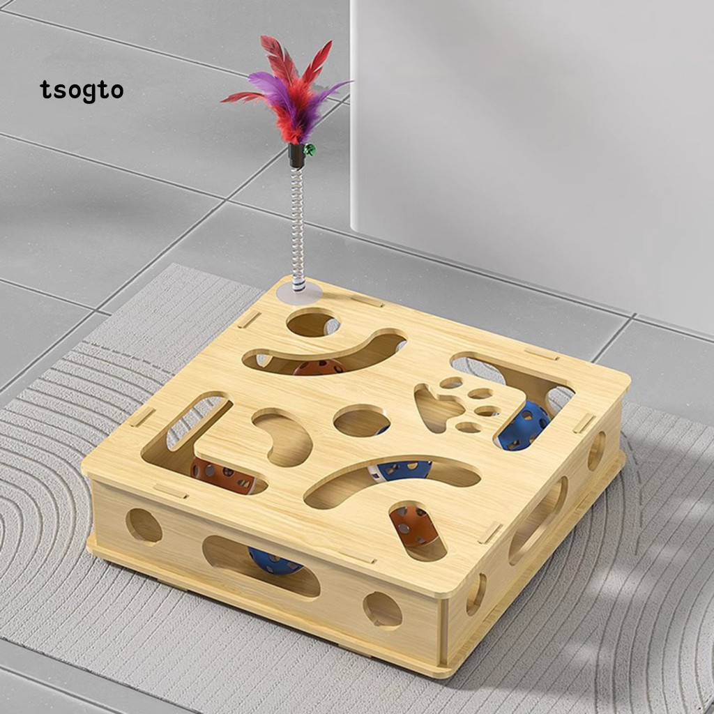 Photo inspiration: Fresh Look at Non Toxic Cat Toy Interactive Self Play Puzzle Box With