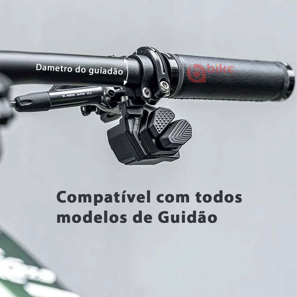 Kit Câmbio Eletrônico para Bike EDS Wireless 7 a 12v | Suporta 52D