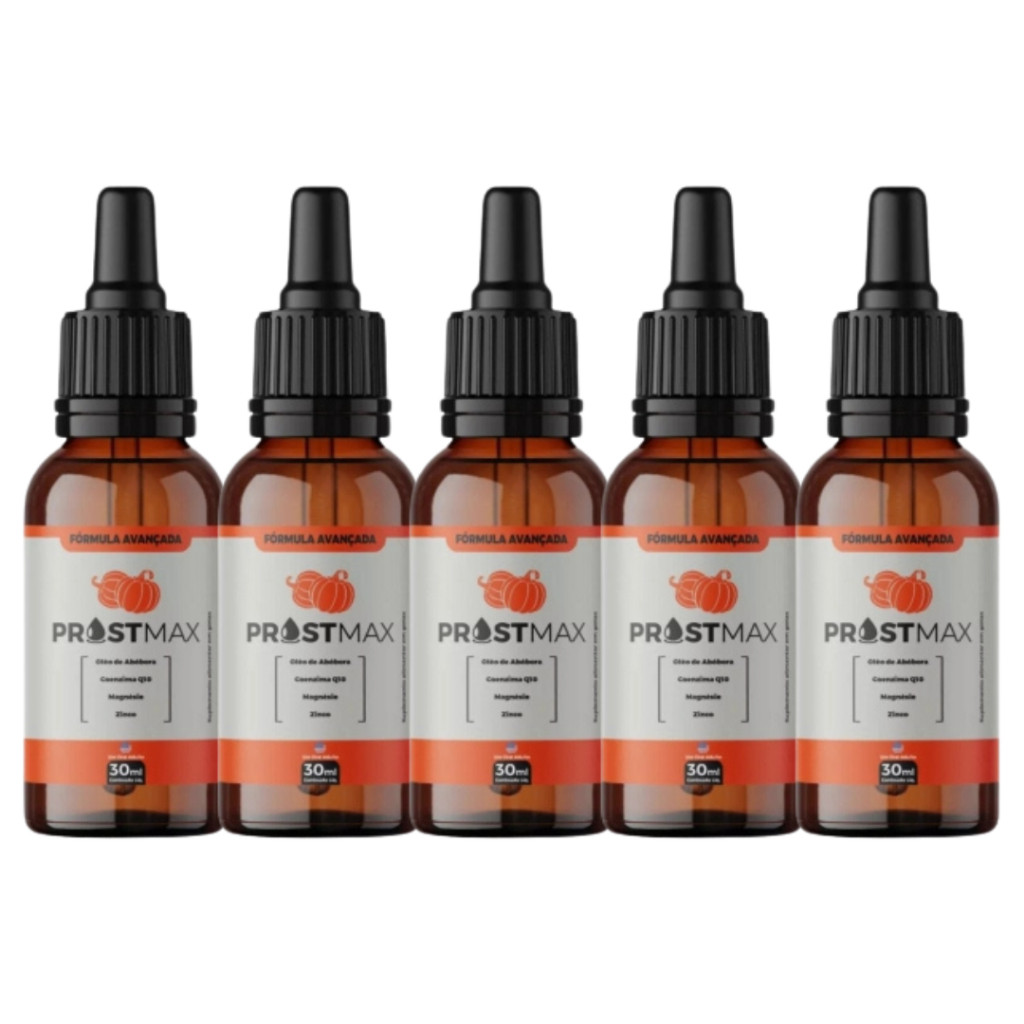 5 frascos com 30 ml de prost max original com 30 ml | Shopee Brasil
