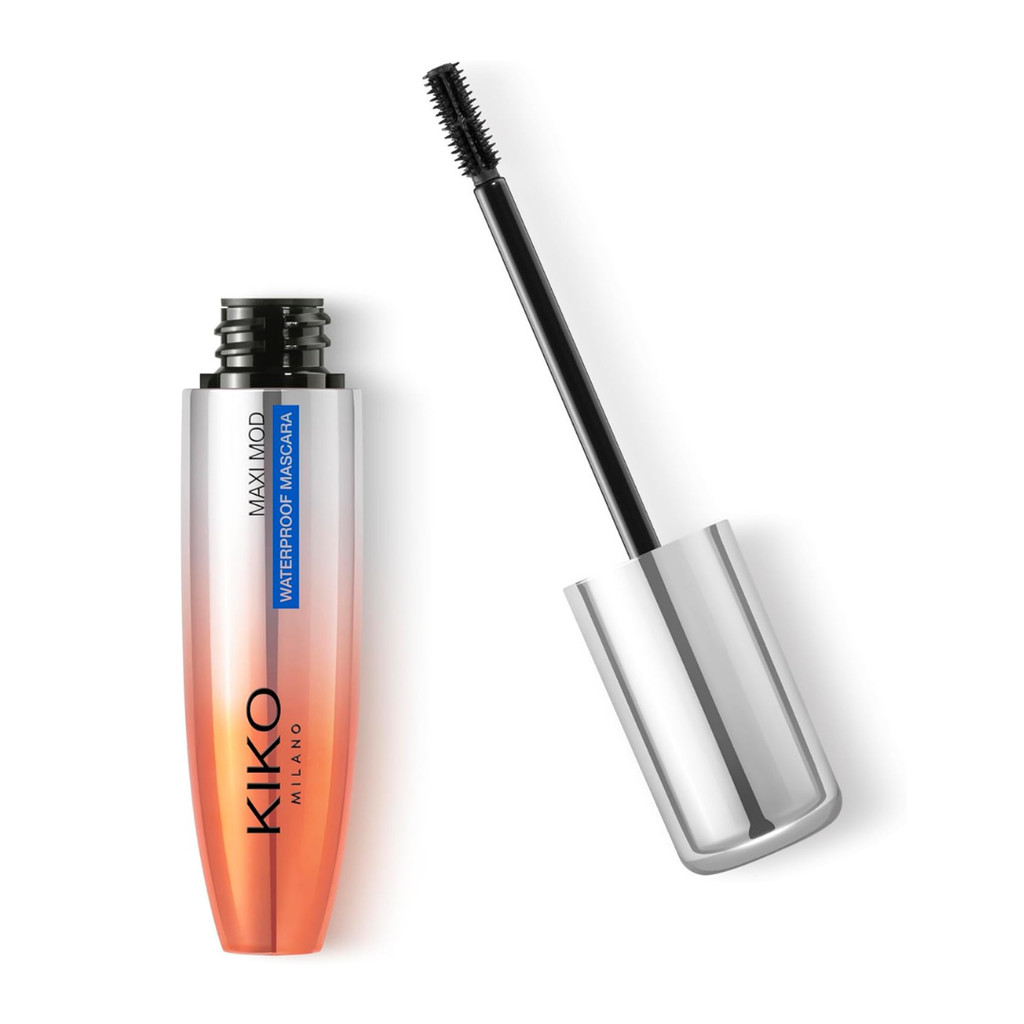 Máscara de Cílios Maxi Mod Waterproof Á Prova D'água Kiko Milano