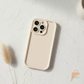Capa Case Capinha Silicone iPhone Preta Creme e Marrom Com Proteção Iphone 11 13 14 13 Pro Max 14 Pro Max