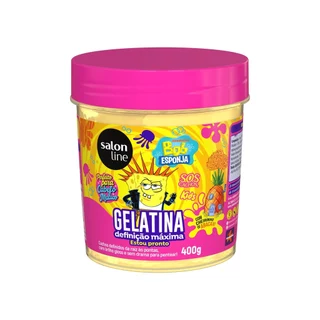Gelatina Bob Esponja SOS Cachos Kids 400g em Oferta na Shopee