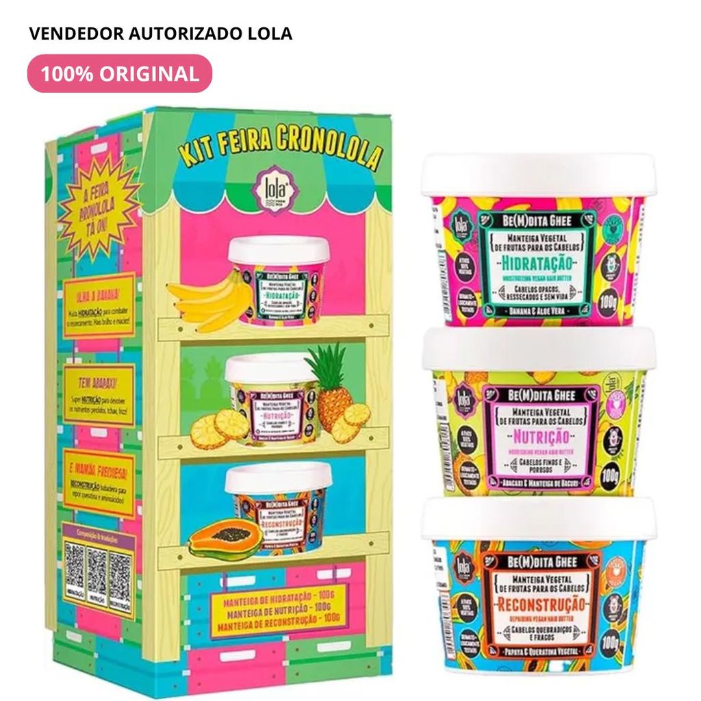 Kit Feira Cronolola Bemdita Ghee