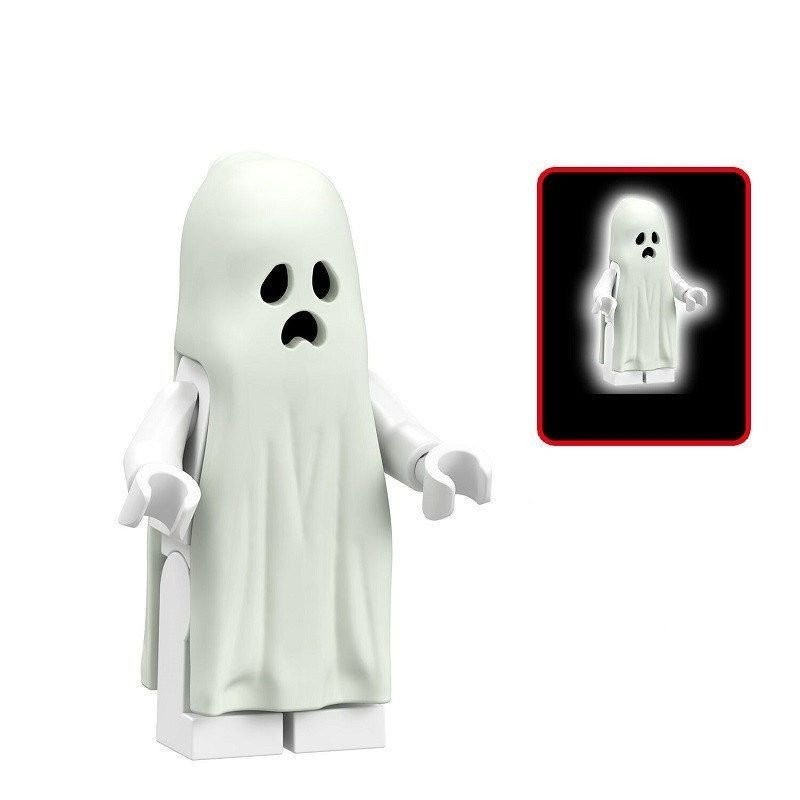 Compatível com Blocos de Construção Minifiguras Montagem Brincar Partículas Pequenas Presente Infantil Zumbi Mestre Fant