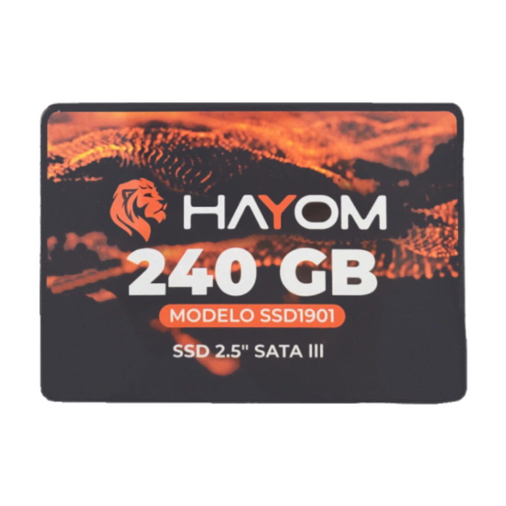 SSD Hayom 240GB SATA III 2,5″ Upgrade Rápido e Econômico Para Seu Computador De Mesa ou Notebook