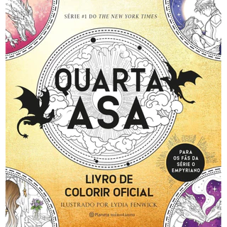 Quarta asa livro de colorir oficial em Oferta na Shopee