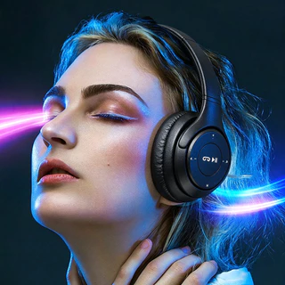 Headphone Bluetooth P47 Sem Fio com Microfone Estéreo Dobrável para Música Chamadas Android iPhone