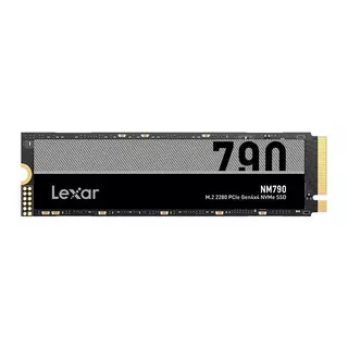 SSD Lexar NM790, 512GB, M.2 2280, PCIe NVMe, Leitura 7200MB/s, Gravacao 4400MB/s, LNM790X512G-RNNNG