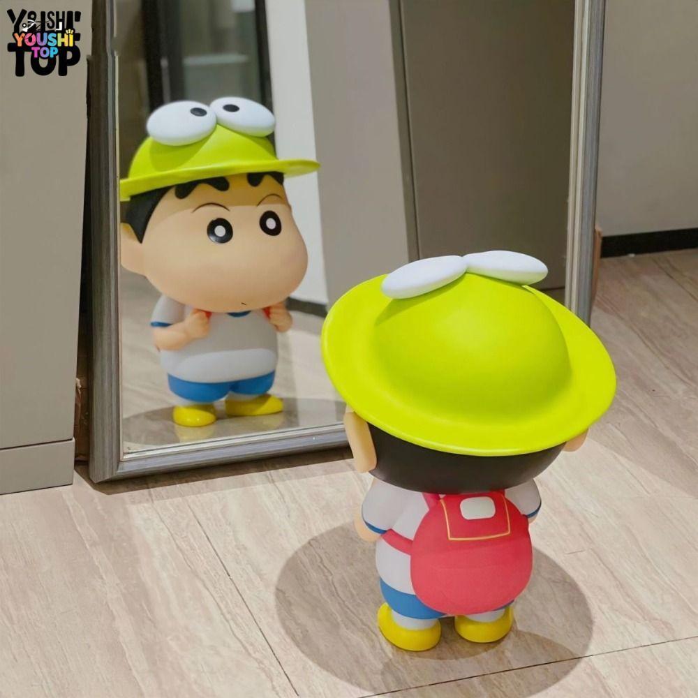Peluche De Shin-Chan De 40 Cm – Figura Suave Decorativa Para Estanterías Y Dormitorios