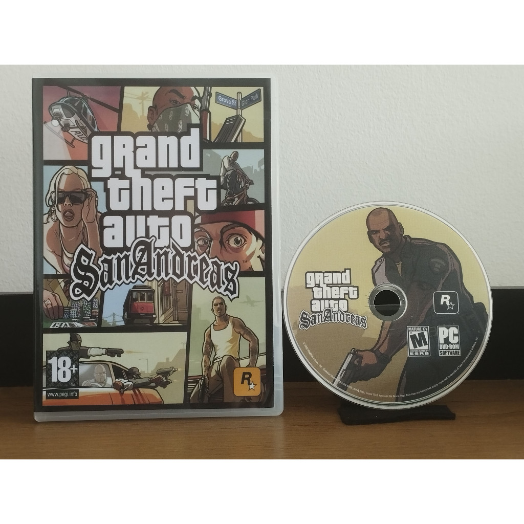 GTA Grand Theft Auto San Andreas - Jogo Computador PC | Shopee Brasil