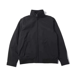 Jaqueta esportiva Casual corta-vento curta masculina, Design de gola alta, respirável à prova de vento