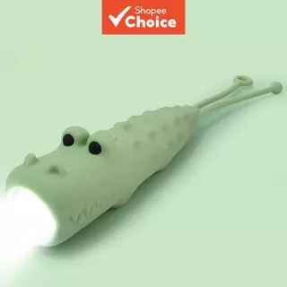 Lanterna criativa em formato de animal fofo com luz noturna compacta, iluminação portátil para crianças acordarem e