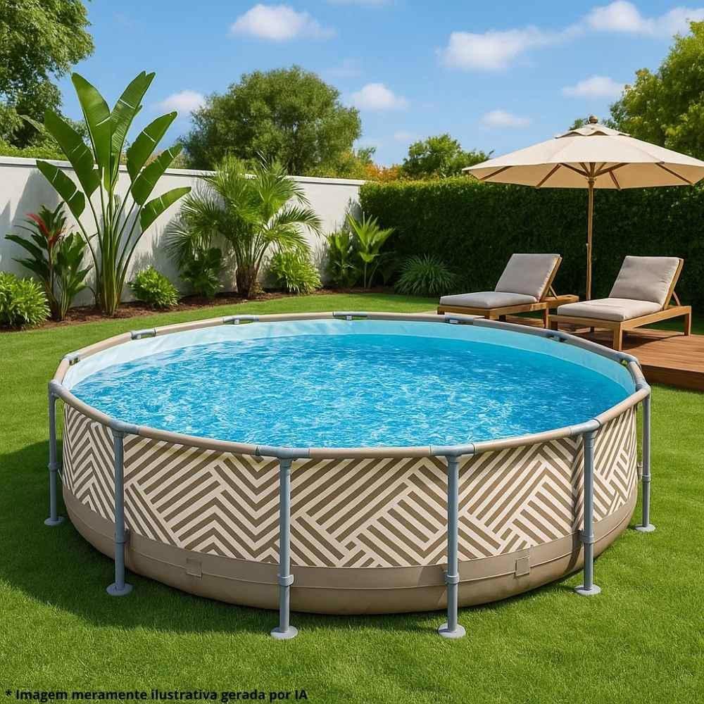 Piscina de Armação Circular MOR 7.200 Litros