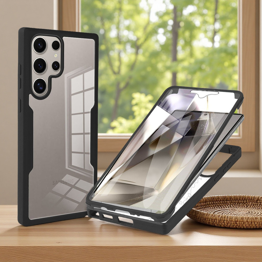 Capa com cobertura total 360 para Samsung Galaxy S26 S25 S24 S23 Ultra ...