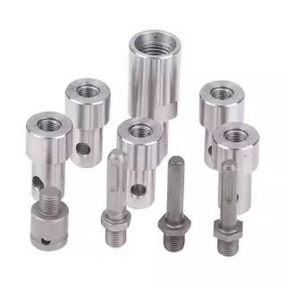MCHY > Ferramenta Adaptadora De Broca, 4 Tipos De Interface, Alça Hexagonal Redonda, Para Chave Máquina De Martelo,