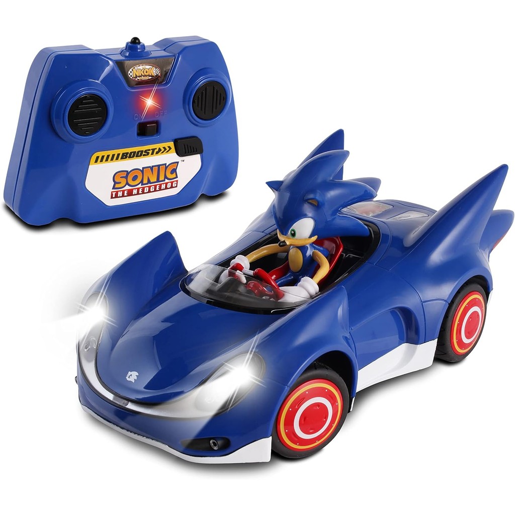 Carro Com Controle Remoto NKOK Sonic E Sega All Stars Racing-The ...