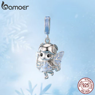 Bamoer 925 Prata Esterlina Charme Frost Elf Pingente DIY Para Pulseira Presentes Mulheres em Oferta na Shopee