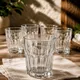 Copo de Vidro 350ml Super Resistente Copo Alto Premium Ideais para Chopp, Whisky, Água, Drinks, Sucos Design Elegante
