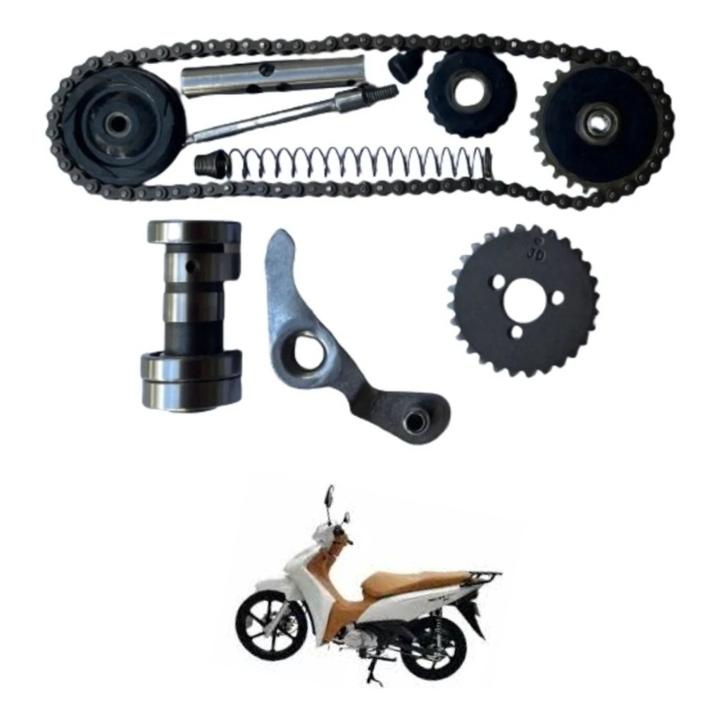 Kit Tensor Completo Comando Corrente Shineray Ray 50cc Q | Shopee Brasil