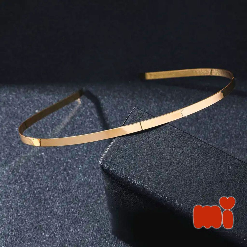 Tiara Arco de Ferro 3mm sem Dente – Cores Dourado e Prata | Base para ...