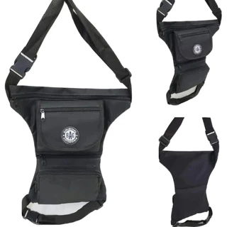 Pochete Bolsa de Perna E Cartucheira Unissex para Motoboy, Camping, Trabalhos de Campo