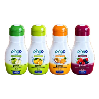 Pingo Saborizador de Água Líquido 60ml Zero Açúcar Zero Calorias Sem Glúten Maracujá Limão Frutas Vermelhas Maçã Verde