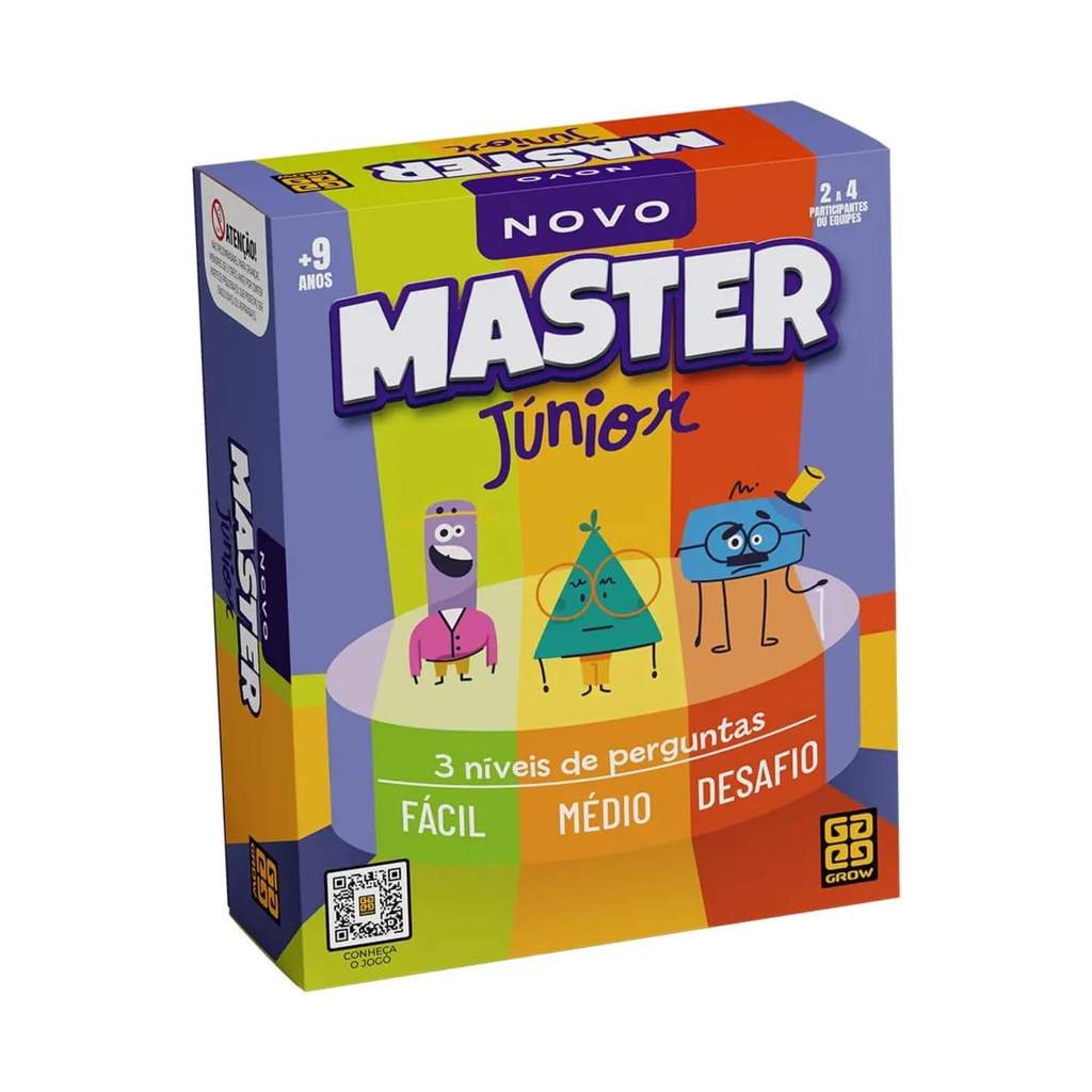 Jogo Novo Master Júnior +9 Anos Grow - 04757 | Shopee Brasil
