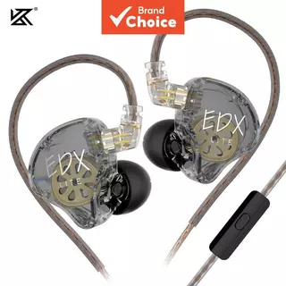 KZ EDX Fones De Ouvido Lite Alta Fidelidade Estéreo Baixo Música Monitor Intra-Auricular Palco Esportes Ao Vivo Jogos ED