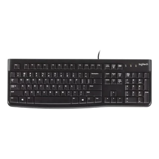 Teclado com fio USB Logitech K120 com Layout ABNT2