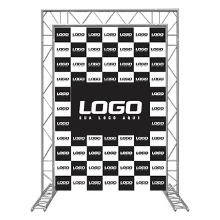 Painel Banner Backdrop para Eventos Personalizado Em Tecido Reforçado Com Ilhós