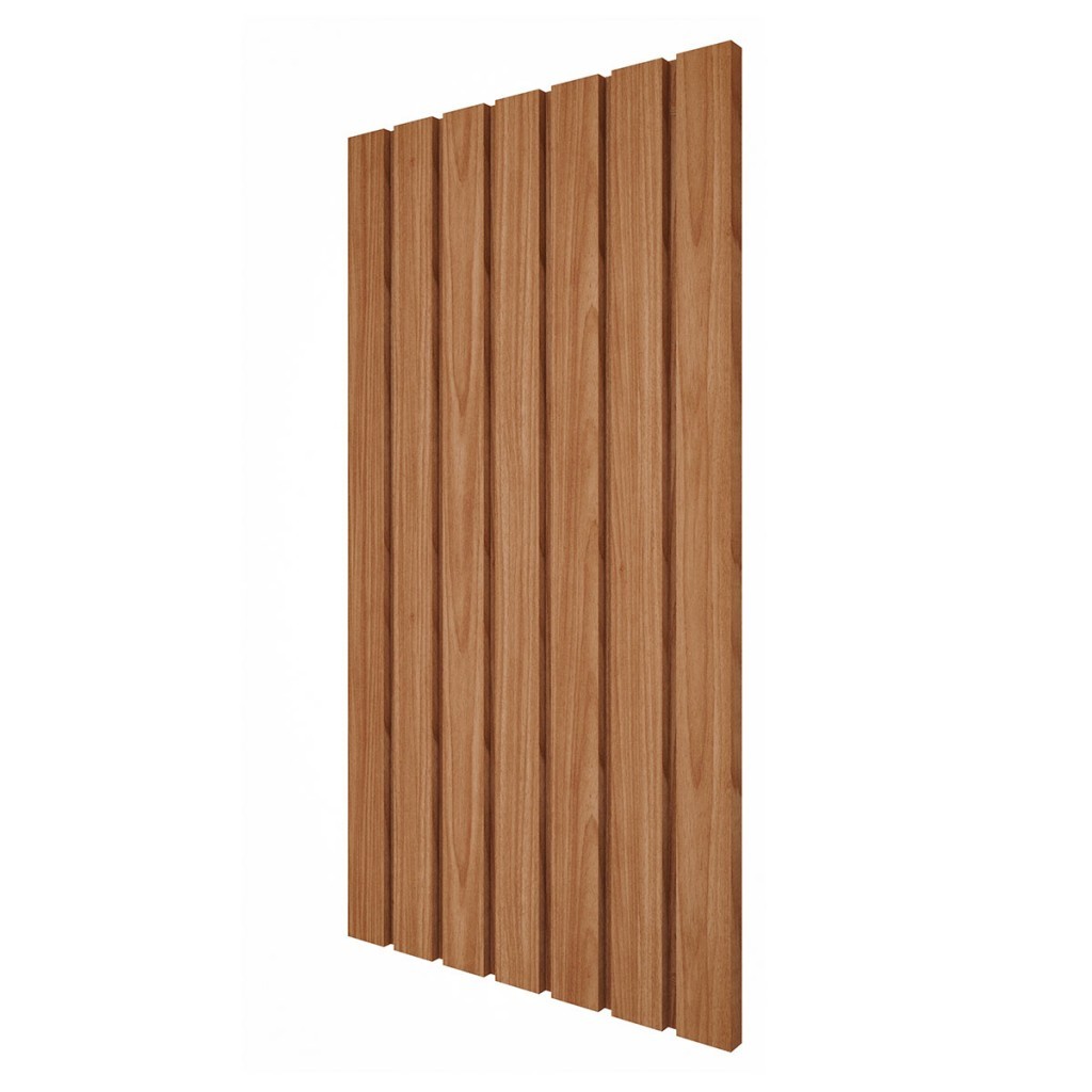 Painel para TV 100% Mdf Ripado Freijó/Marrom 22465 - Mgm Móveis
