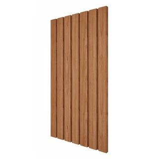 Painel para TV 100% Mdf Ripado Freijó/Marrom 22465 - Mgm Móveis