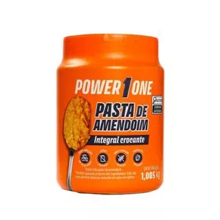 Pasta De Amendoim Power One 1.005kg Integral Crocante