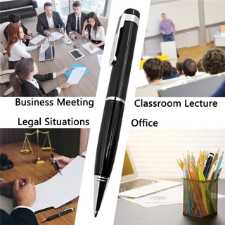 Caneta Espiã Mini Câmera Oculta Com Escuta 1080p + Cartão em Oferta na Shopee