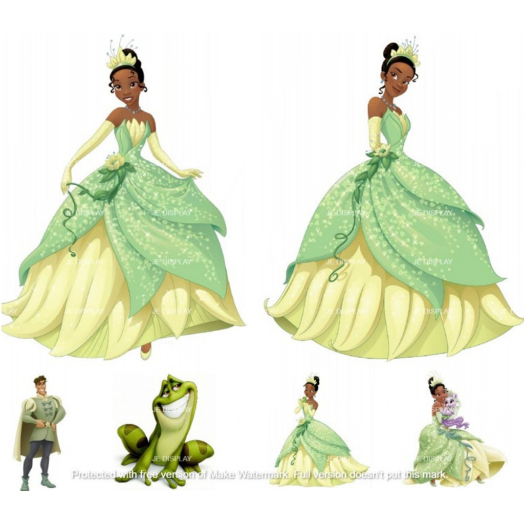 KIT DE DISPLAY EM MDF TEMA A PRINCESA E O SAPO ND01 | Shopee Brasil