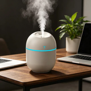 Mini Umidificador Difusor Aromatizador Egg Portátil Usb Led Aromatizador de Ambiente