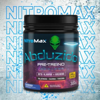 Pré-treino Abduzido 300g Nitromax - açaí com guaraná