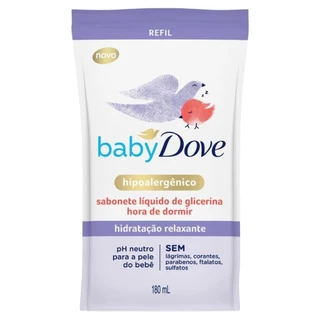 Sabonete Liquido Dove Baby 180ml Hora de Dormir Sache em Oferta na Shopee