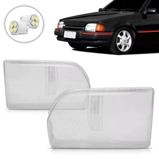 Par Lente Farol Ford Escort Hobby 1987 1988 1989 1990 1991 1992 1993 1994 1995 1996