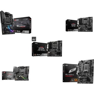 Placa-mãe MSI B550M PRO-VDH WIFI compatível com Ryzen série 5000 (AM4), dissipador de calor M.2, função Wi-Fi, MicroATX
